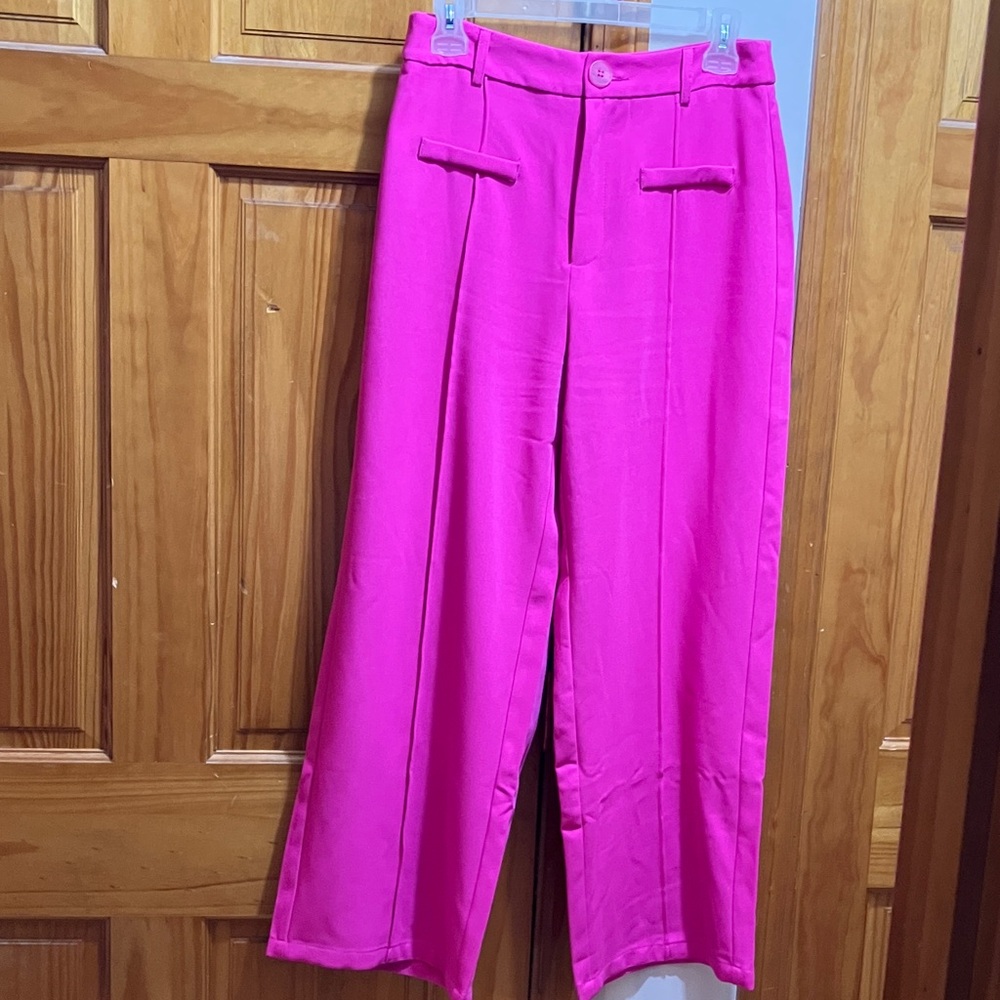 Vibrant Pink Women's Petite Pants-Brand New
